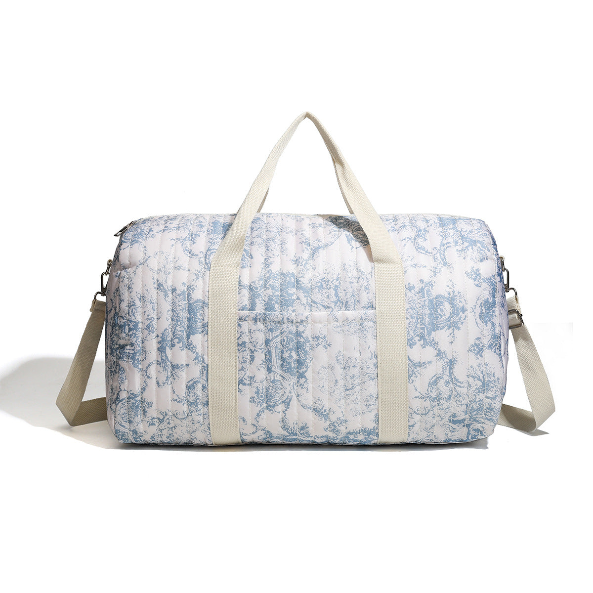 Embroidered Travel Bag Large Capacity Luggage Bag Lightweight Carry-on Handheld Shoulder Bag Boston Bag