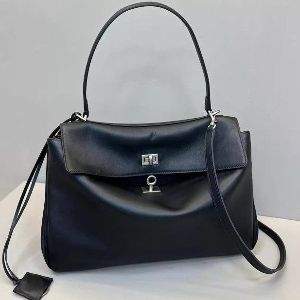 Vintage Autumn Winter Suede Matte Tote Bag, Elegant Shoulder Crossbody Kelly Bag for Women, Large Capacity Commuter Underarm Bag